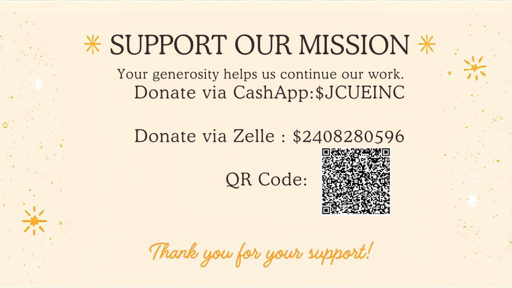 Zelle Donation